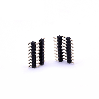 La double rangée en plastique électronique des connecteurs de carte, le lancement SMD Pin Header de 2.54mm