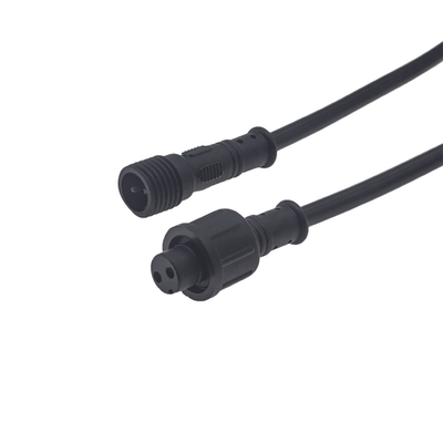 Bande imperméable de lumière de borne 4 Pin For LED de la borne 3 des câbles équipés de PVC M11 2