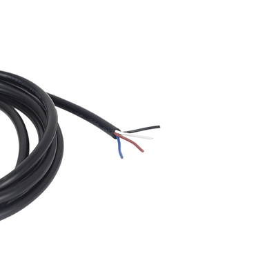 Mâle à angle droit multi fait sur commande de câbles équipés du noyau M12 pour le capteur