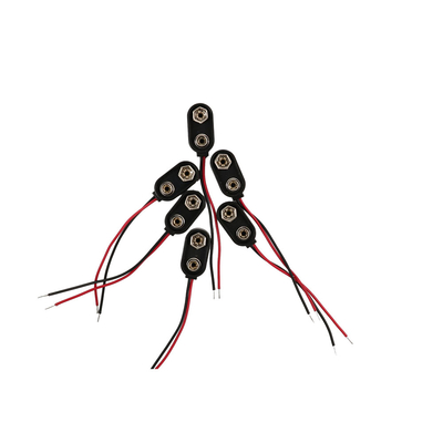 15cm 2 Pin Cable Wire Assemblies, embarquant et manipulant le type instantané d'agrafe de batterie de harnais de fil de connecteur