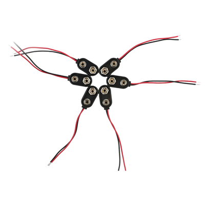 15cm 2 Pin Cable Wire Assemblies, embarquant et manipulant le type instantané d'agrafe de batterie de harnais de fil de connecteur