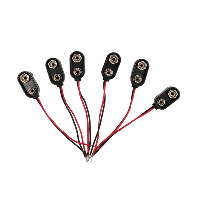 15cm 2 Pin Cable Wire Assemblies, embarquant et manipulant le type instantané d'agrafe de batterie de harnais de fil de connecteur