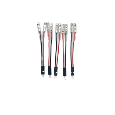 Lancement noir des Assemblées 2.54mm de fil de câble de couleur à 2.80mm avec le connecteur de Dupont