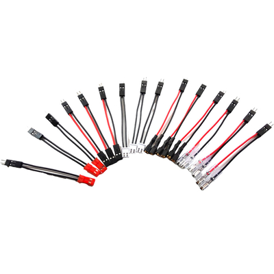 Lancement noir des Assemblées 2.54mm de fil de câble de couleur à 2.80mm avec le connecteur de Dupont
