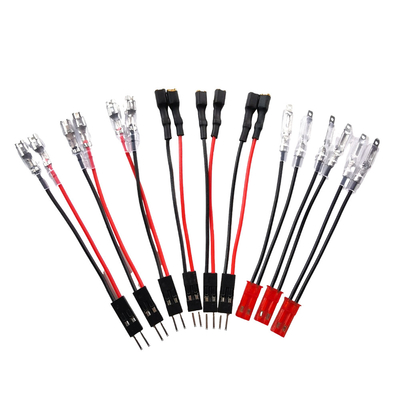 Lancement noir des Assemblées 2.54mm de fil de câble de couleur à 2.80mm avec le connecteur de Dupont