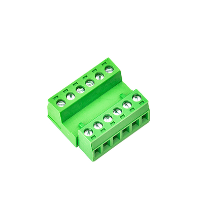 Lancement du fil XK2EDGA 5.08MM de connecteur de TB de carte PCB de couleur verte