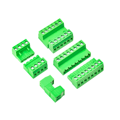 Lancement du fil XK2EDGA 5.08MM de connecteur de TB de carte PCB de couleur verte
