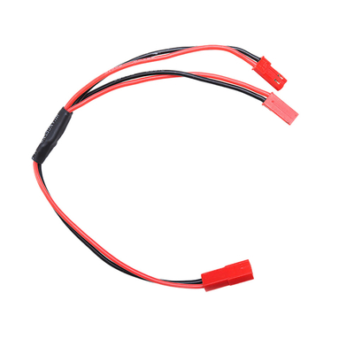 Longueur de SYP 200mm de Jst de lancement des Assemblées 2.54mm de fil de câble de couleur rouge