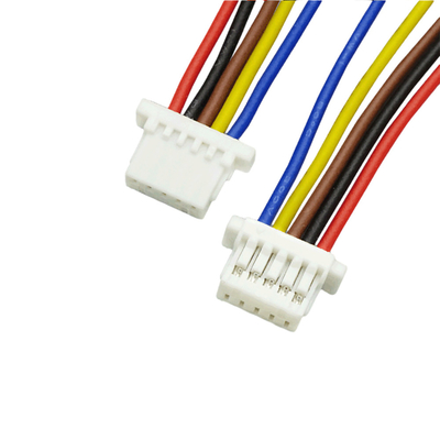 Expédition de Jst et manipulation du type fait sur commande de profil bas de lancement du câble équipé 1.00mm pour la lampe de LED