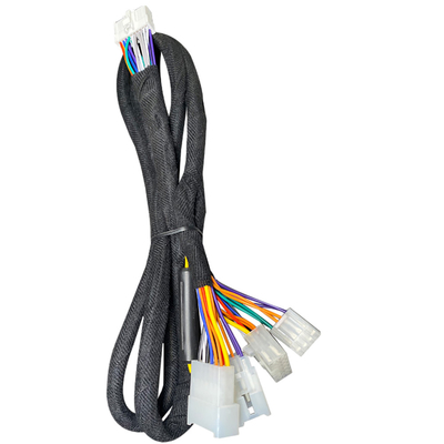 harnais des véhicules à moteur de fil de 1M Length Black Jacket pour la voiture de Corolla Camry Reiling