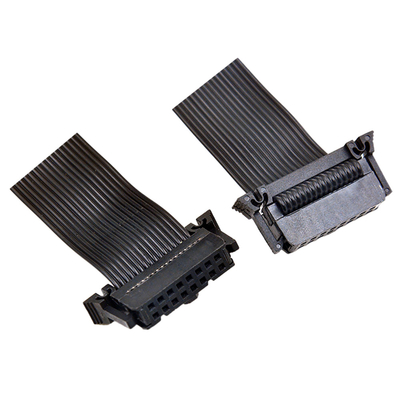 Lancement plat de la couleur noire IDC 40 Pin Ribbon Cable 2.54mm pour l'ordinateur des véhicules à moteur