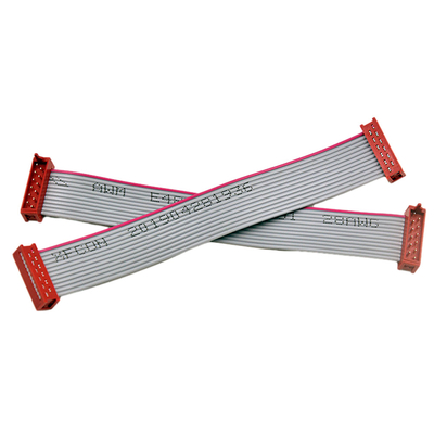 allumette micro 12P de connecteur rouge de couleur de l'AMP 215083 de câbles équipés d'IDC de lancement de 1.27mm