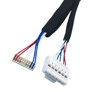 mesure du harnais AWG30 de fil du lancement IDC de 1.0mm avec le connecteur de JST SSR IDC