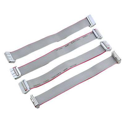 double type plat prise masculine du câble plat de la rangée IDC de 2.54mm UL2651 de 28AWG