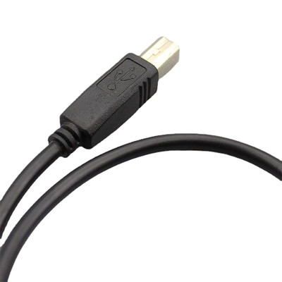 Femelle faite sur commande des câbles équipés de RS232 Overmolding DB9 au type masculin d'USB 2,0 B