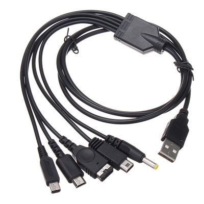 câble de vidéo de 1.8M Length Gamecube Audio, câble de poids du commerce de vidéo de S pour le jeu de Nintendo