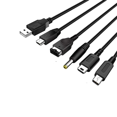 câble de vidéo de 1.8M Length Gamecube Audio, câble de poids du commerce de vidéo de S pour le jeu de Nintendo