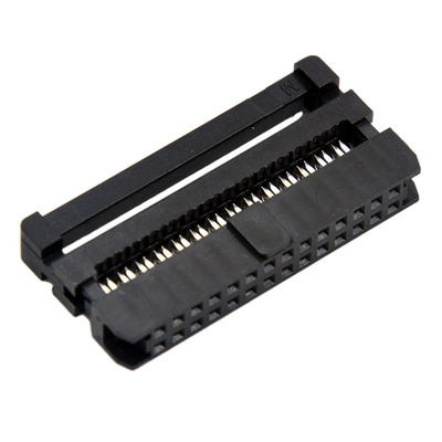 Lancement de Pin Cable Connector Black Color 1.27mm 2.0mm de la femelle 14 d'IDC