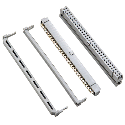 64 contact simple Gray Insulation For Flat Cable de connecteur de la borne 2,54 millimètres IDC