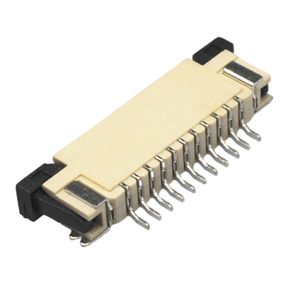 Connecteur FFC de Pin de l'IMMERSION 40 de SMT ZIF avec le lancement de 0.5mm 0.8mm 1.0mm