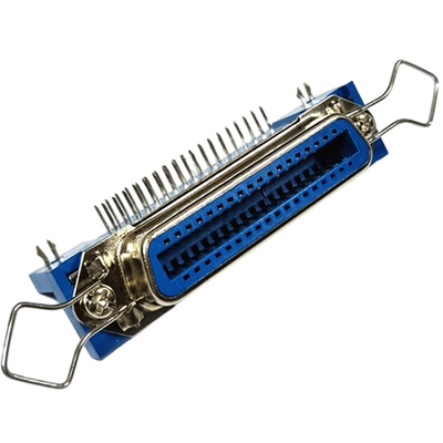 Connecteur Centronics de bord hommes-femmes de carte PCB 57 séries avec le type imprimante Socket d'IMMERSION