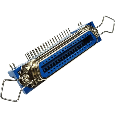 Connecteur Centronics de bord hommes-femmes de carte PCB 57 séries avec le type imprimante Socket d'IMMERSION