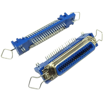 Connecteur Centronics de bord hommes-femmes de carte PCB 57 séries avec le type imprimante Socket d'IMMERSION