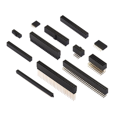 Type connecteurs de carte électronique d'IMMERSION, panneau femelle de 2.54mm pour embarquer le connecteur