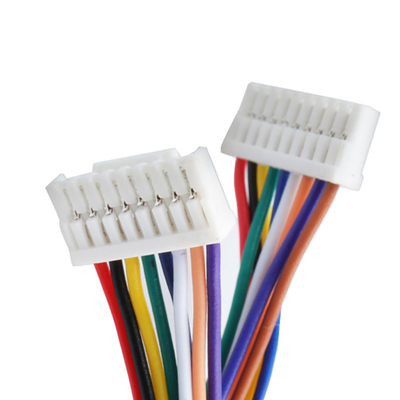 Lancement 2pin du connecteur 1.25mm de câble équipé de harnais et de fil de cuir embouti de JST GH à 15pin