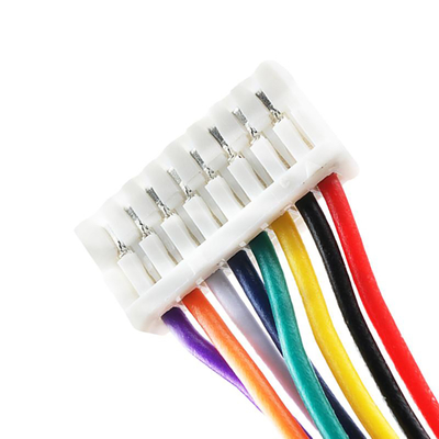 Lancement 2pin du connecteur 1.25mm de câble équipé de harnais et de fil de cuir embouti de JST GH à 15pin
