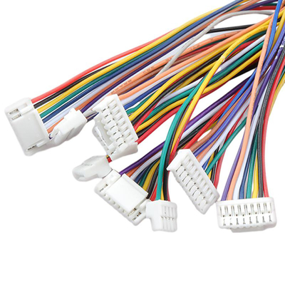 Lancement 2pin du connecteur 1.25mm de câble équipé de harnais et de fil de cuir embouti de JST GH à 15pin