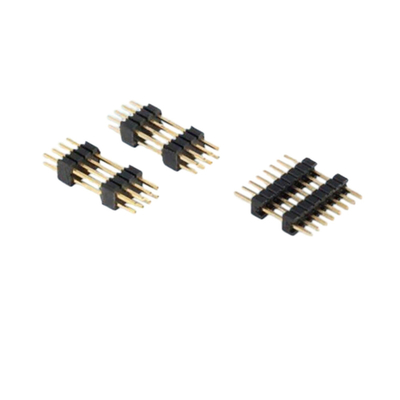 Lancement du connecteur 2.0mm de carte PCB d'instantané d'or par le mâle de lancement de Pin Header 2.54mm de trou