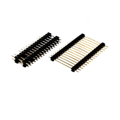 Lancement du connecteur 2.0mm de carte PCB d'instantané d'or par le mâle de lancement de Pin Header 2.54mm de trou