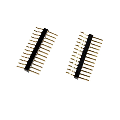 connecteur SMT Pin Header Dual Row Male 1A-10A de carte PCB de lancement de 2.54mm