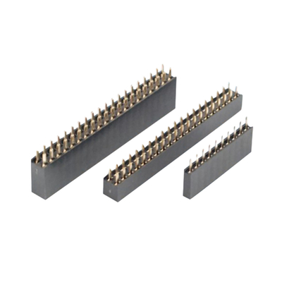 rangée 4P de connecteur de carte PCB de SMT Pin Header de lancement de 1.27mm double à 60P THT
