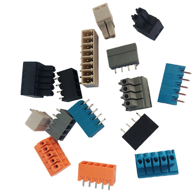 Bloc de borne de PCB coloré 3,5 mm/3,81 mm/5,0 mm/5,08 mm/7,5 mm/7,62 mm
