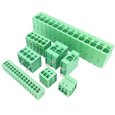 Blocs de terminaison à vis branchables 3,5 mm/3,81 mm/5,0 mm/5,08 mm/7,5 mm/7,62 mm Blocs de terminaison à barrière de hauteur
