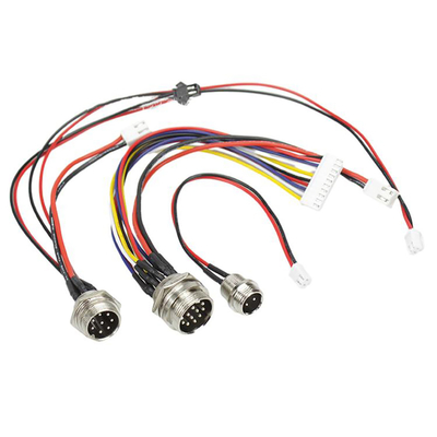 Connecteur M16 Assemblage de câble imperméable mâle et femelle monture frontale droite câblage