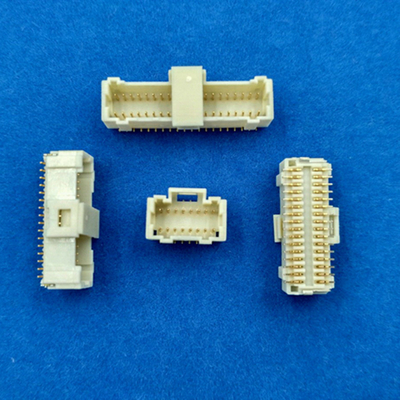 1.0mm fil de pas à la carte connecteur de logement équivalent pour Molex 501189 avec contact de laiton PA66