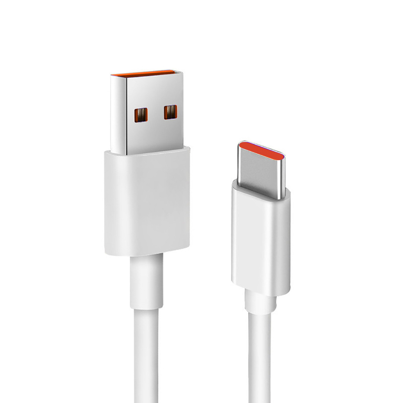 câble de données de remplissage d'USB de couleur blanche de longueur de 1m 20V 3A 60W USB 3,1 pour le remplissage rapide