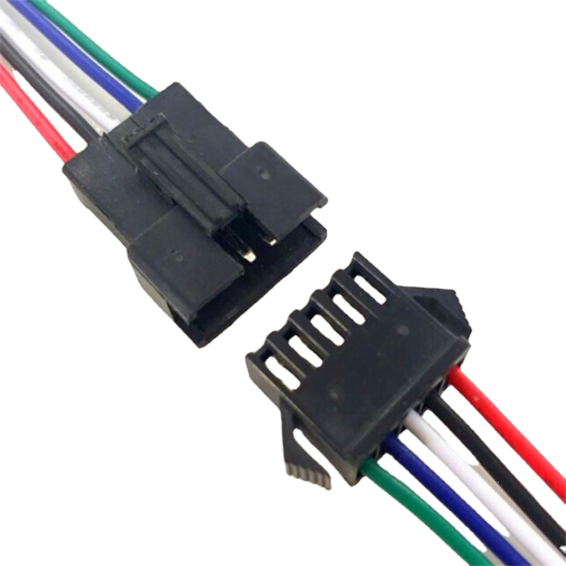 Longueur noire des solutions de rechange 250mm de SM de Jst de lancement des câbles équipés de câble de couleur 2.5mm