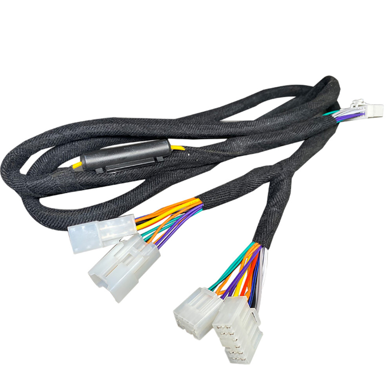 harnais des véhicules à moteur de fil de 1M Length Black Jacket pour la voiture de Corolla Camry Reiling