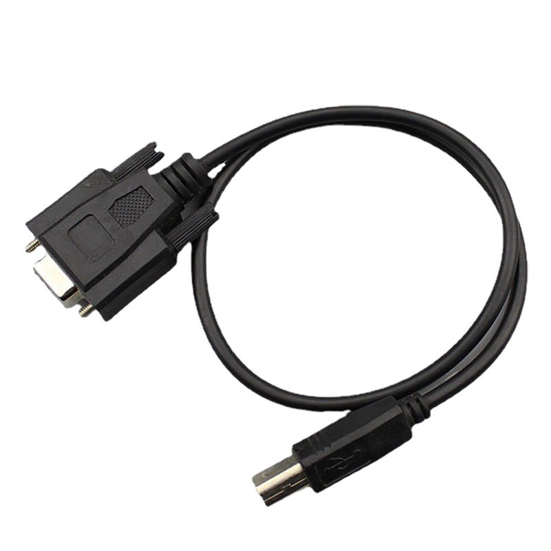 Femelle faite sur commande des câbles équipés de RS232 Overmolding DB9 au type masculin d'USB 2,0 B