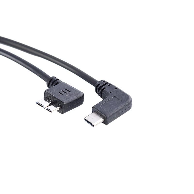 3.0 Type B vers USB Type C Câble de transfert de données micro USB 20 Gbps pour disque dur externe
