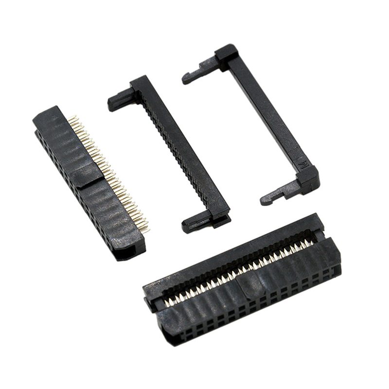 Lancement de Pin Cable Connector Black Color 1.27mm 2.0mm de la femelle 14 d'IDC