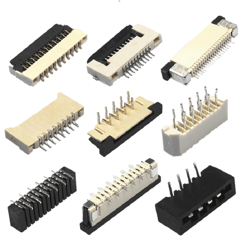Connecteur FFC de Pin de l'IMMERSION 40 de SMT ZIF avec le lancement de 0.5mm 0.8mm 1.0mm