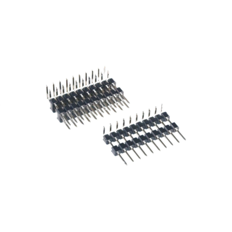 rangée 4P de connecteur de carte PCB de SMT Pin Header de lancement de 1.27mm double à 60P THT
